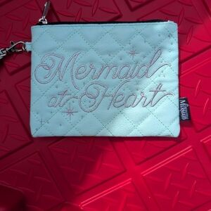 Quilted Wristlet Pouch - Mint